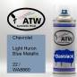 Preview: Chevrolet, Light Huron Blue Metallic, 22 / WA8860: 400ml Sprühdose, von ATW Autoteile West.